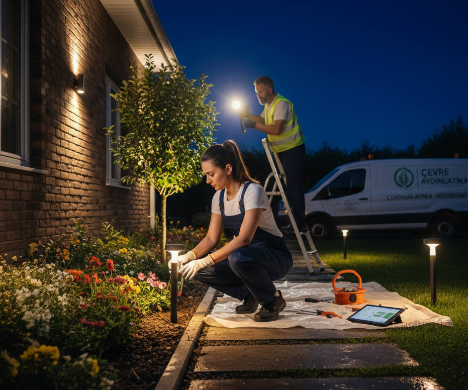 Çevre ve Bahçe Aydınlatma Sistemleri Hizmetleri